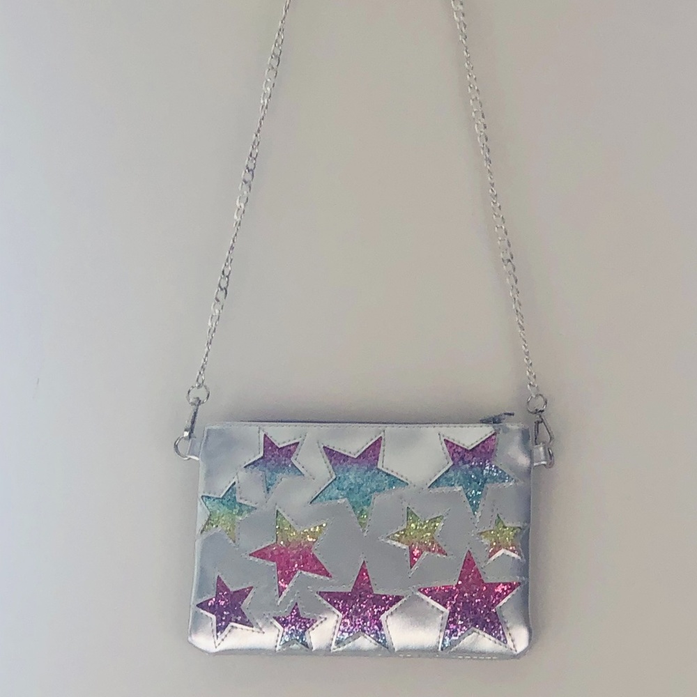 Kids sparkly star puse.